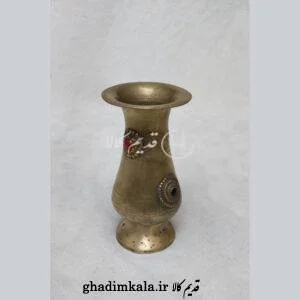 گلدان برنجی عتیقه